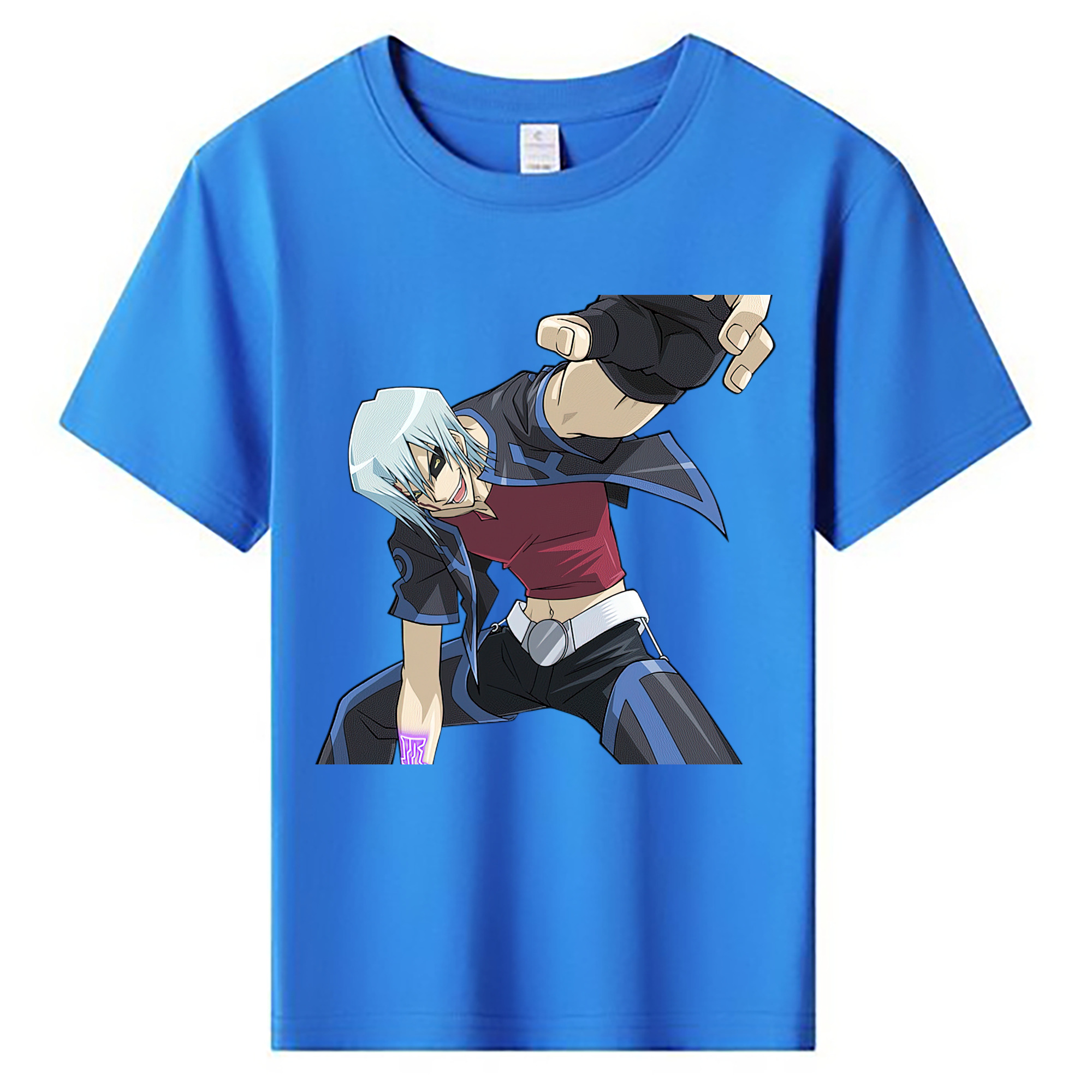 （画像用） 遊☆戯☆王 Yu-Gi-Oh! 綿100％キッズTシャツ（フロントプリント）